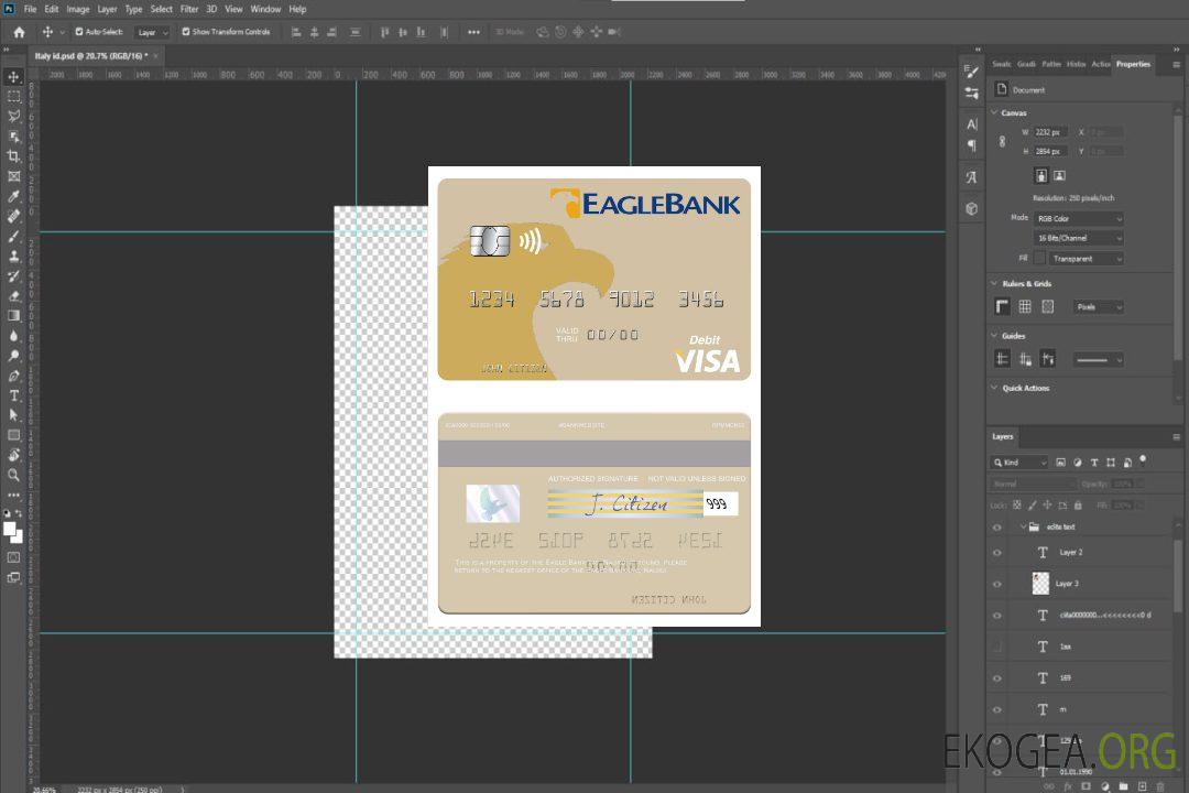 Carte de débit visa Nauru Eagle Bank Inc template Carte de débit visa Nauru Eagle Bank Inc template